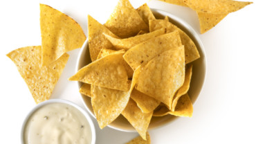 QUESO BLANCO DIP + TACO CHIPS