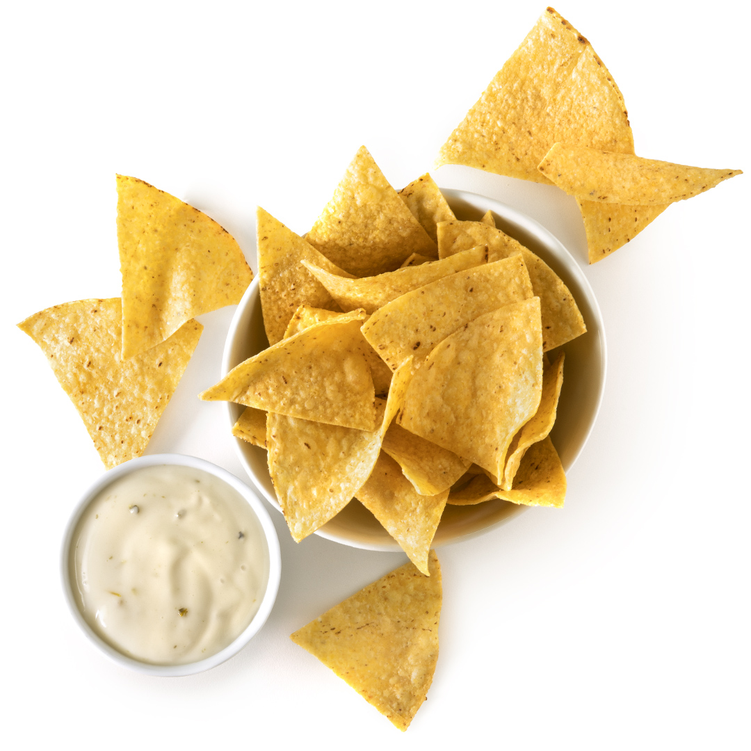 Queso Blanco Dip + Taco Chips